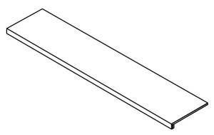 Ступень Atlas Concorde Russia Forte dei Marmi Rock 620070002886 Moleanos Cream Scalino Frontale 33x120