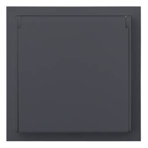 Розетка в сборе IP44 Rikett Standart 35946 BT базальт